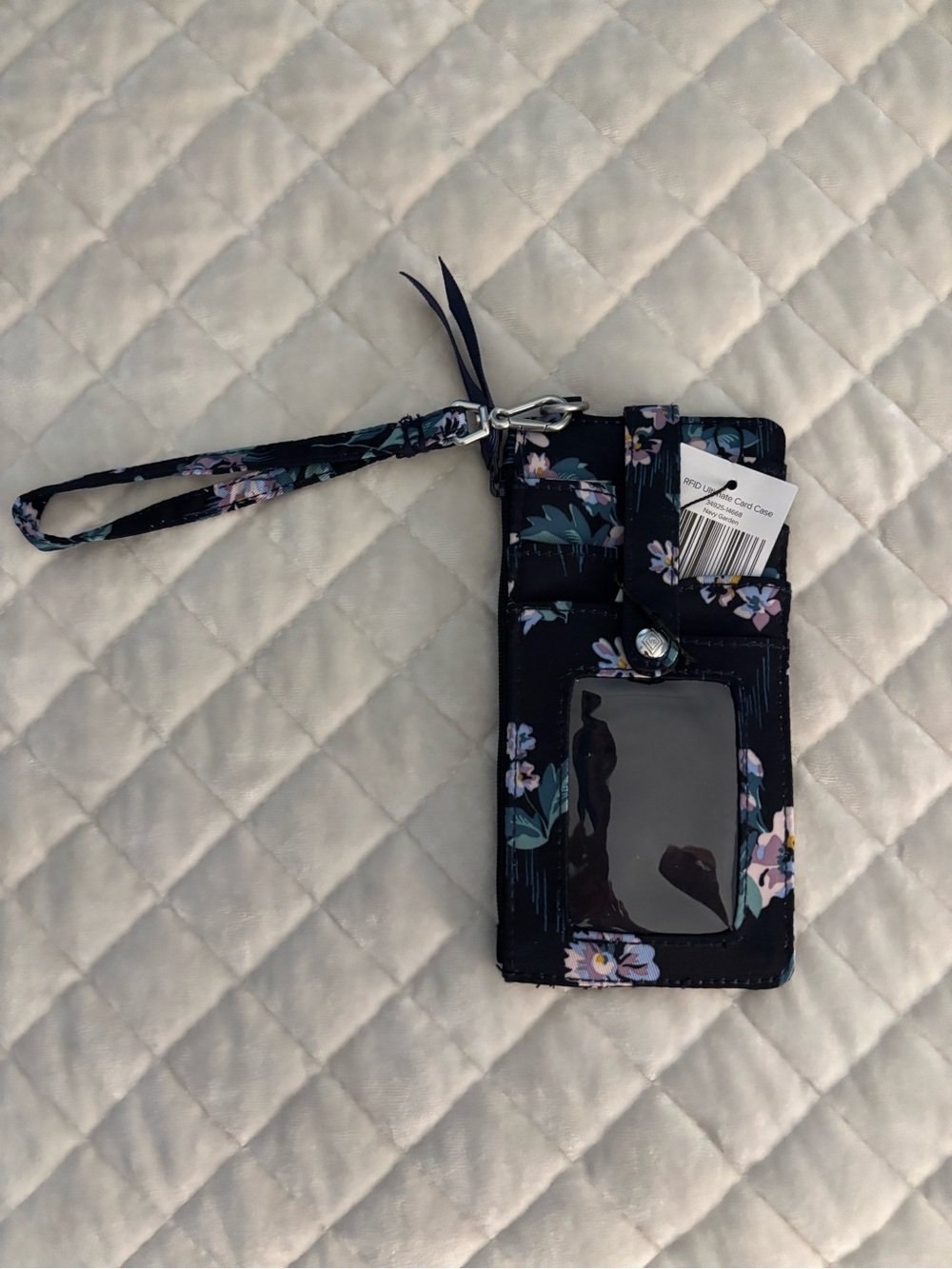 Vera Bradley quilted Card Case